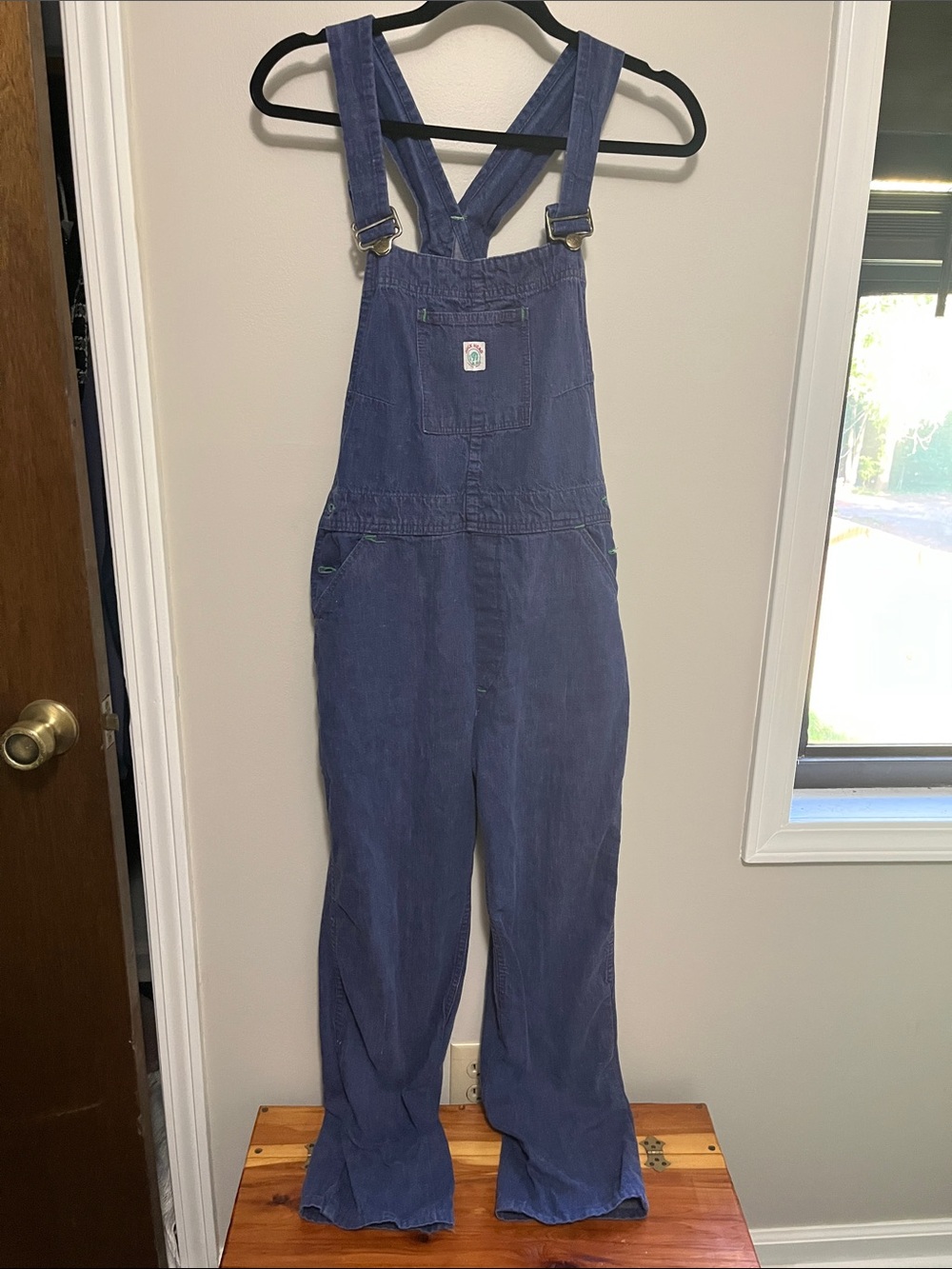 Vintage Duck Head Blue Denim Overalls - Classic Bib